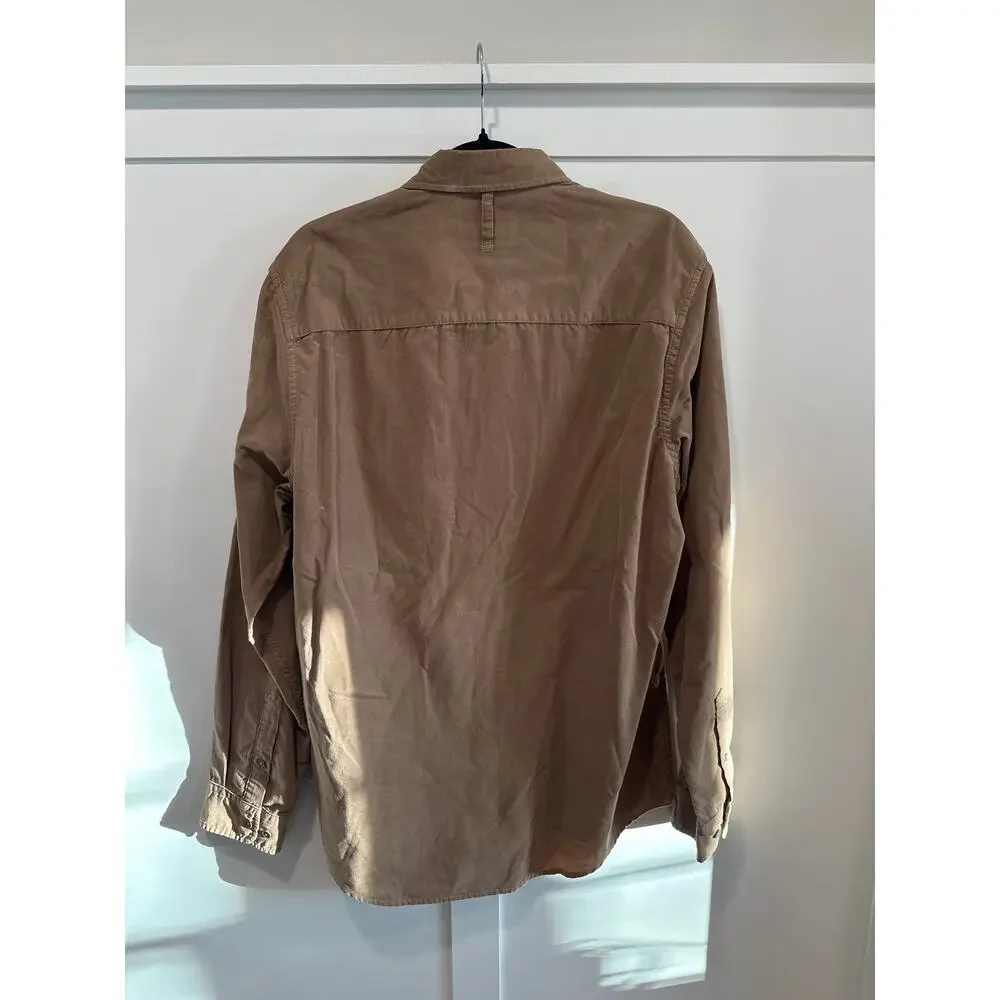 NO. 07 Arnie Corduroy Button Down Shirt Size XL
